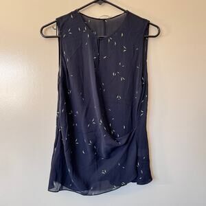 A.L.C Women's 100% Silk Sleeveless Top Size Small